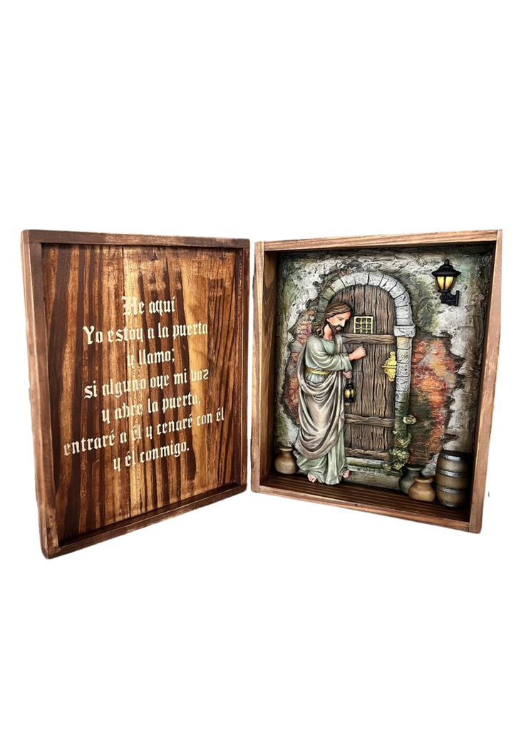 Cuadro "Jesus en puerta"