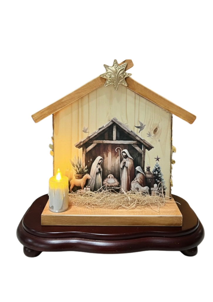 Pesebre VIII - Para vela