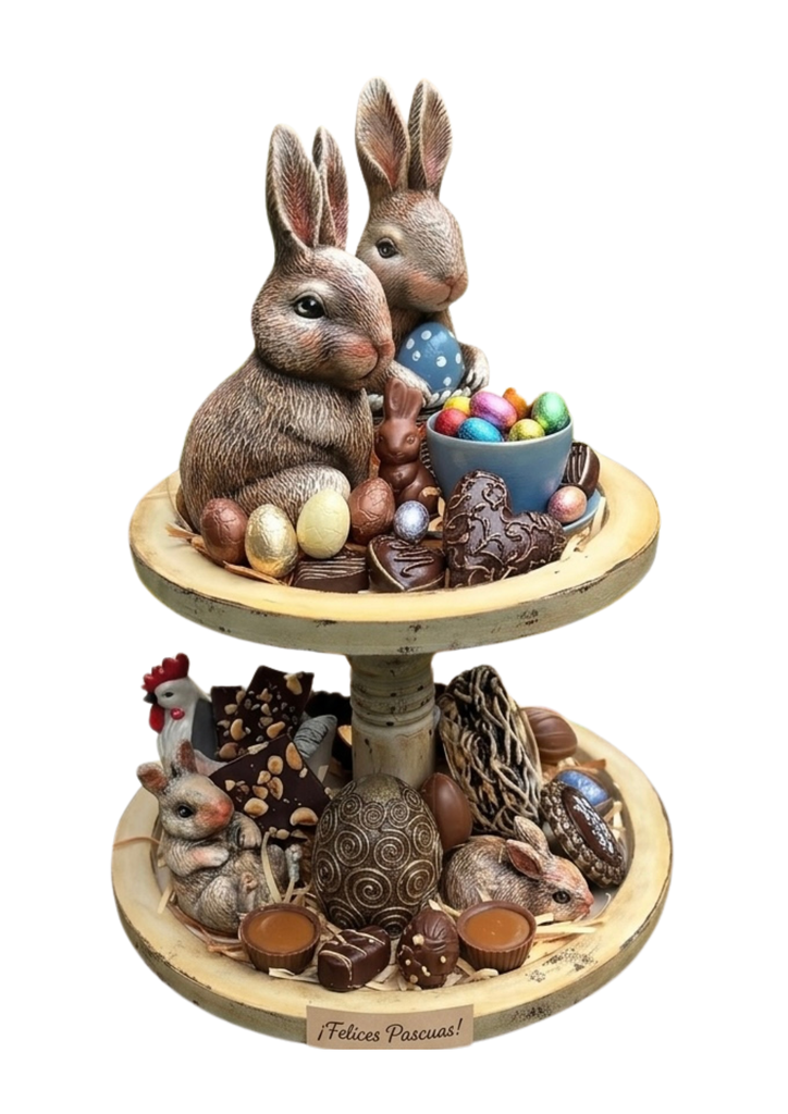 Conejo de Pascuas VI - Centro de mesa