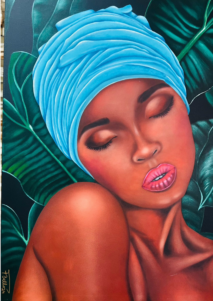 Mujer con turbante