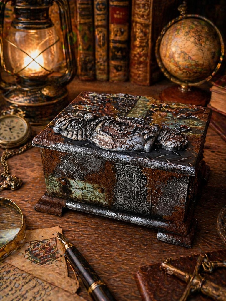 Caja tipo baúl