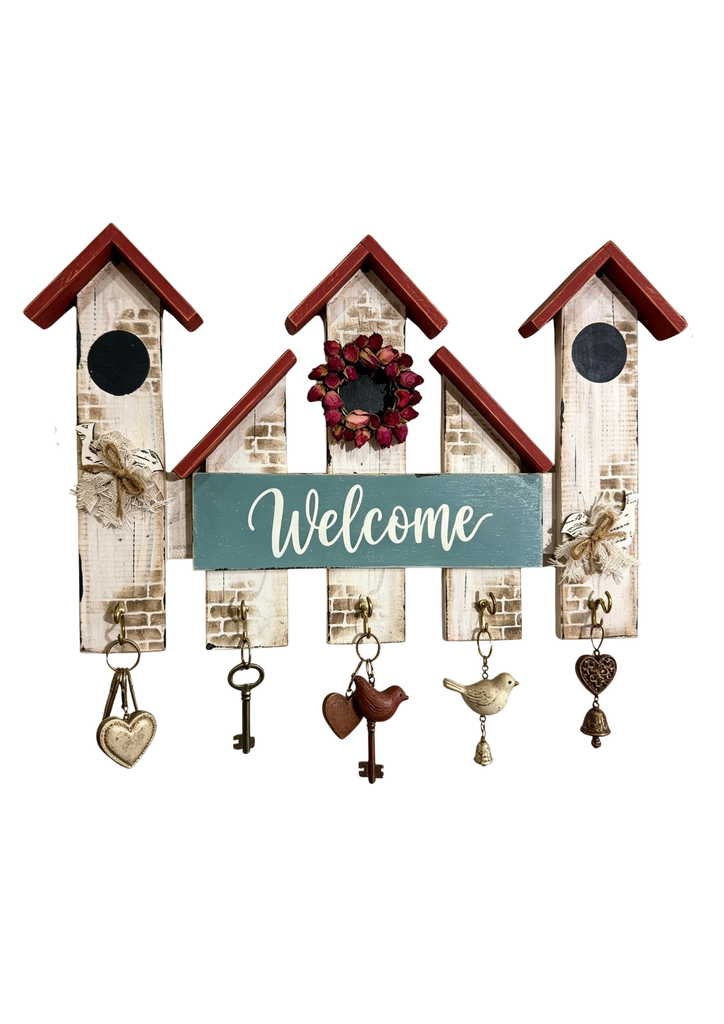 Porta llaves - welcome