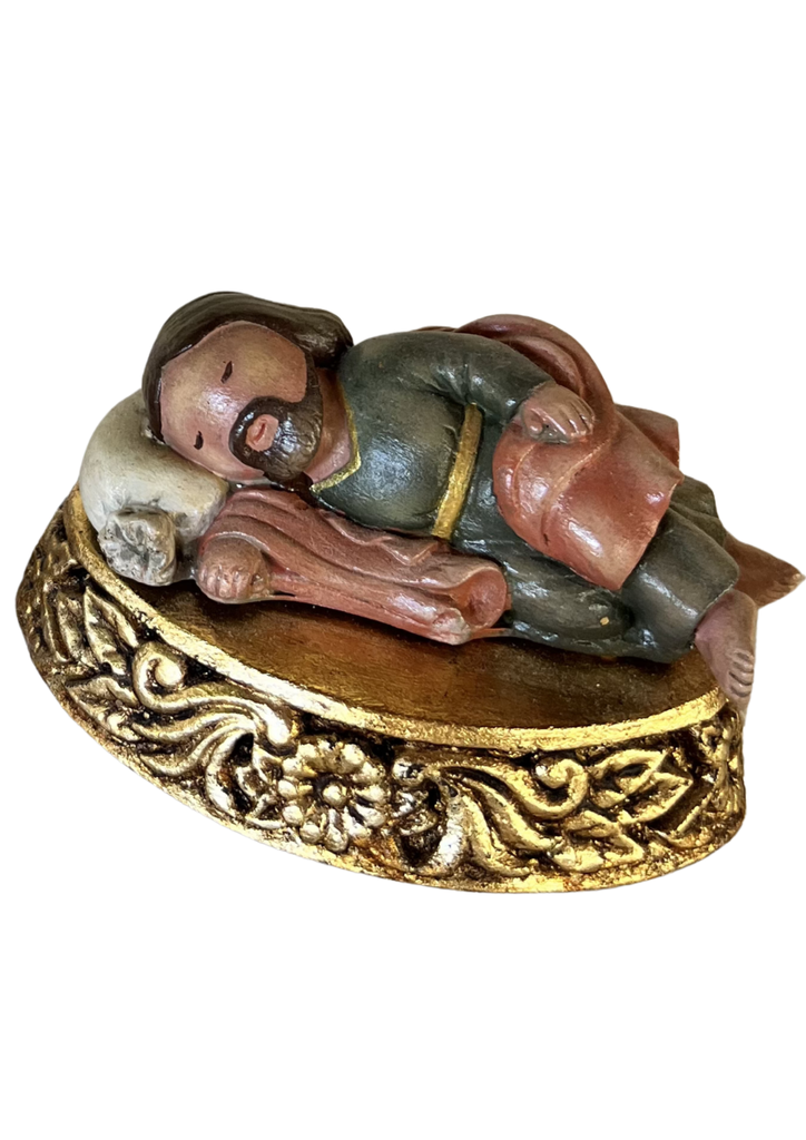 Jesús durmiendo en yeso