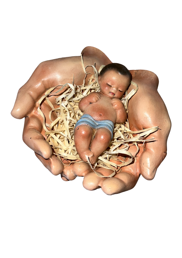 Niño Jesús en yeso