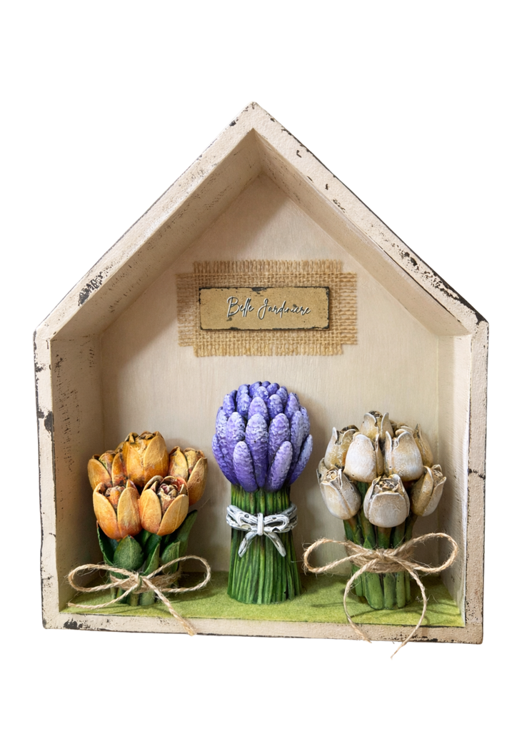 Flores de yeso