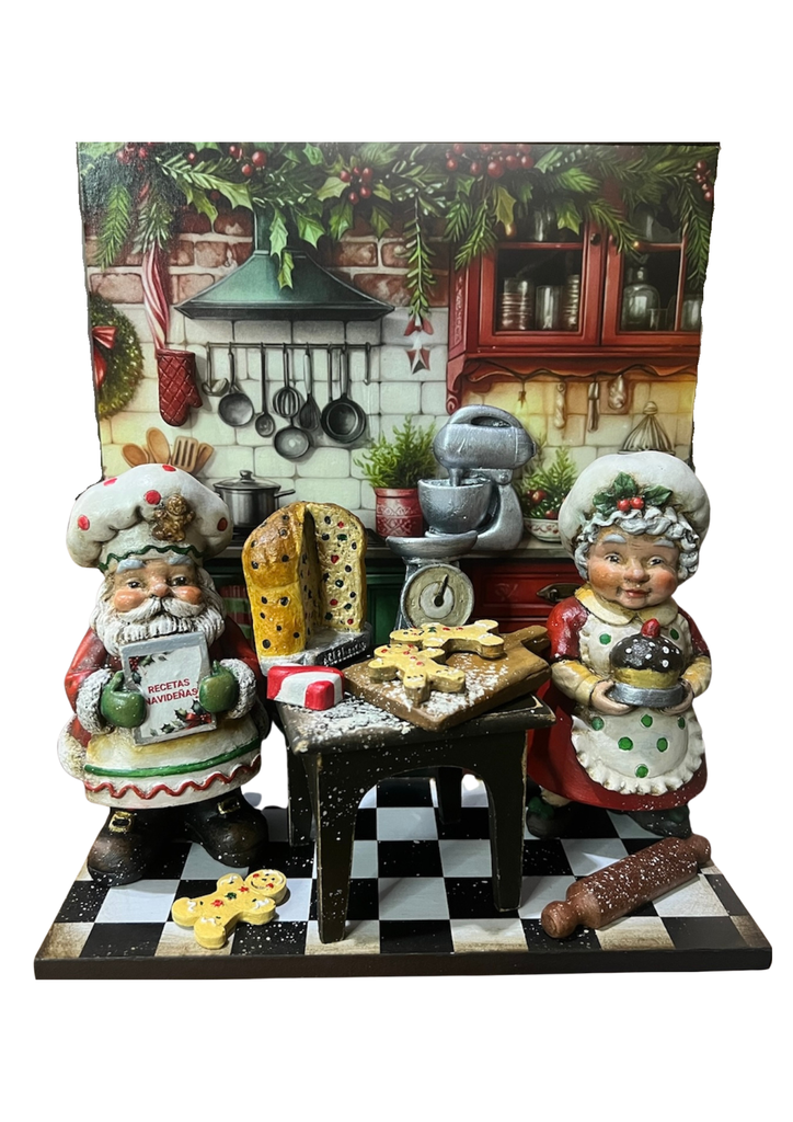 Papá y mamá Noel