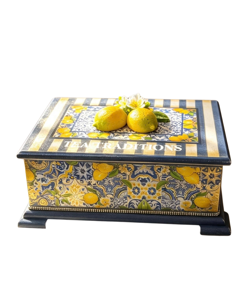 Caja para té IX - Organizador de Té de Madera "Tea Traditions"