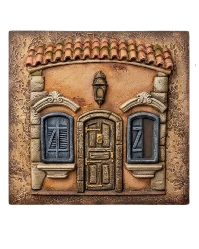 "Casa de Campo" - Cuadro Escultórico 3D