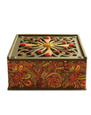 Caja VIII "Rosetón & Paisley" - Alhajero Verde Oliva