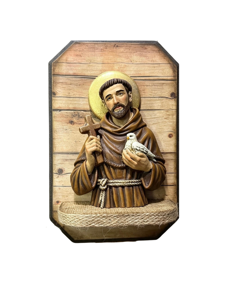 "San Francisco de Asis" - Wall Art Busto