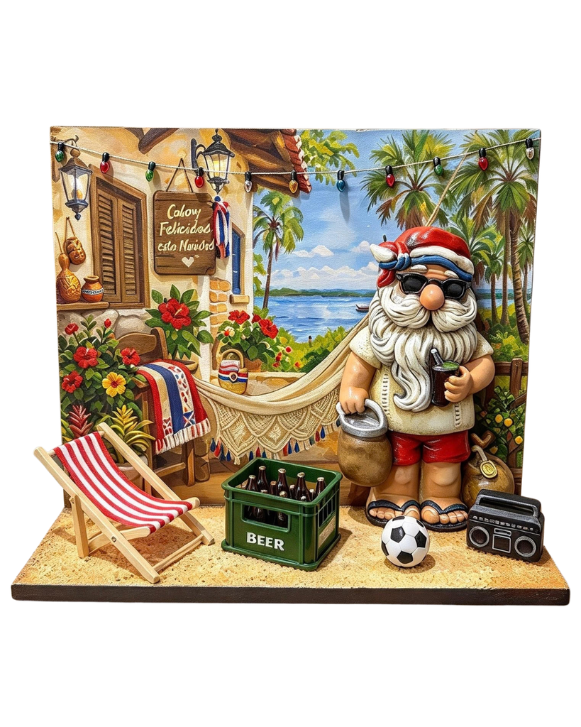 Pesebre XXVI - Papá Noel Paraguayo