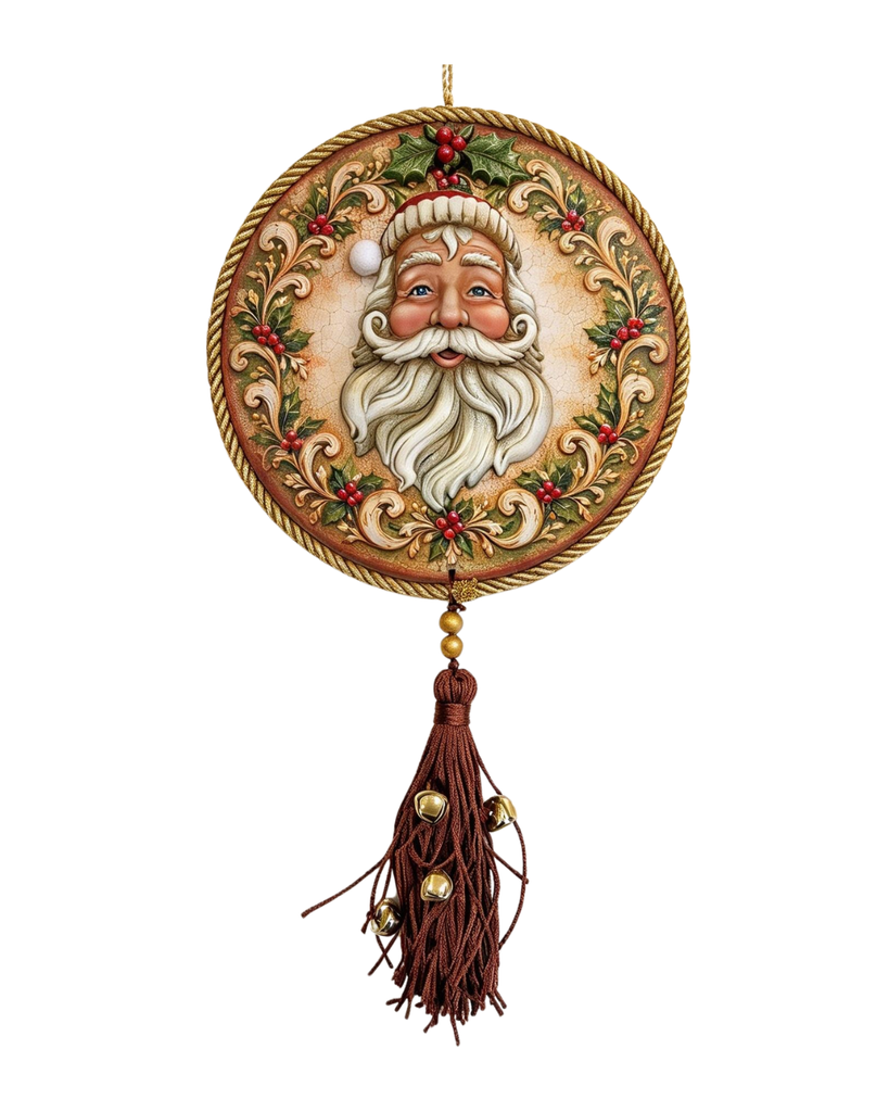 Pesebre 31 "Santa Claus Noel & Cascabeles" - Wall Art Circular