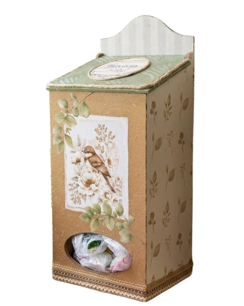 "Botanical Bird & Olive" - Dispensador de Bolsas