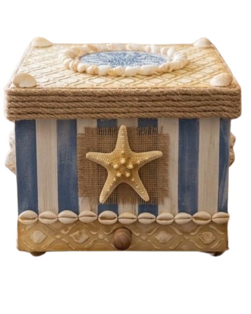 Caja XIII "Tesoro de Playa" - Caja Organizadora Náutica