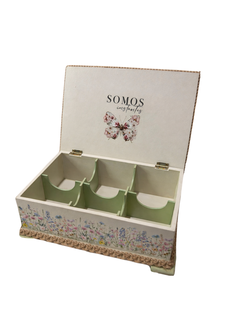 Caja para té - Tapa normal